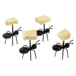 12 Pcs Ant Fruit Pick Decorations