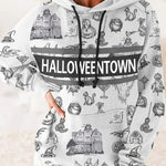 3D Cartoon Print Hoodie