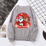 Funny Christmas Cat Friends Sweatshirt