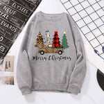 Funny Christmas Cat Friends Sweatshirt