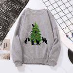 Funny Christmas Cat Friends Sweatshirt