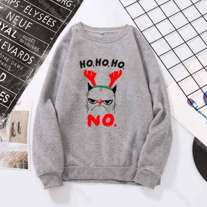 Funny Christmas Cat Friends Sweatshirt