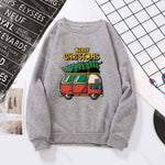 Funny Christmas Cat Friends Sweatshirt