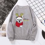 Funny Christmas Cat Friends Sweatshirt