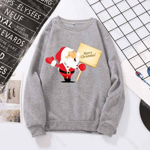 Funny Christmas Cat Friends Sweatshirt