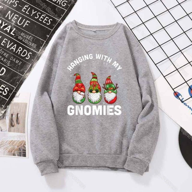 Funny Christmas Cat Friends Sweatshirt