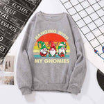 Funny Christmas Cat Friends Sweatshirt