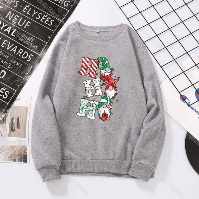 Funny Christmas Cat Friends Sweatshirt