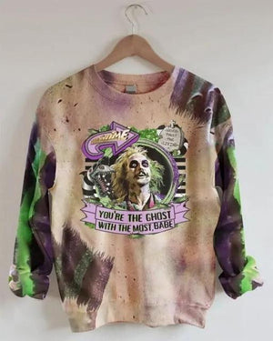 Tie Dye Baggy Sweat Shirts