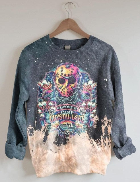 Tie Dye Baggy Sweat Shirts